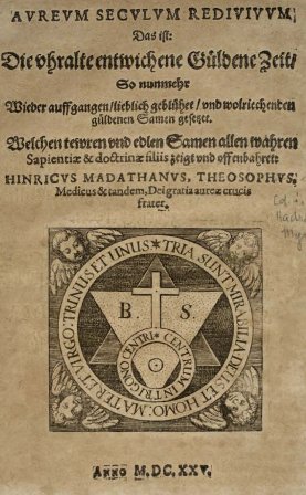 Het hermetische geschrift Aureum Seculum Redivivum uit 1625