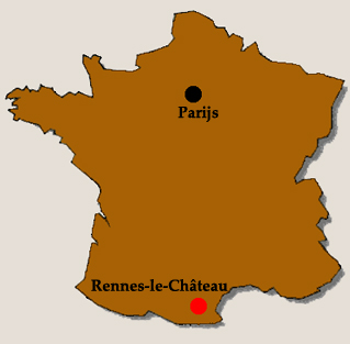 Kaart Frankrijk